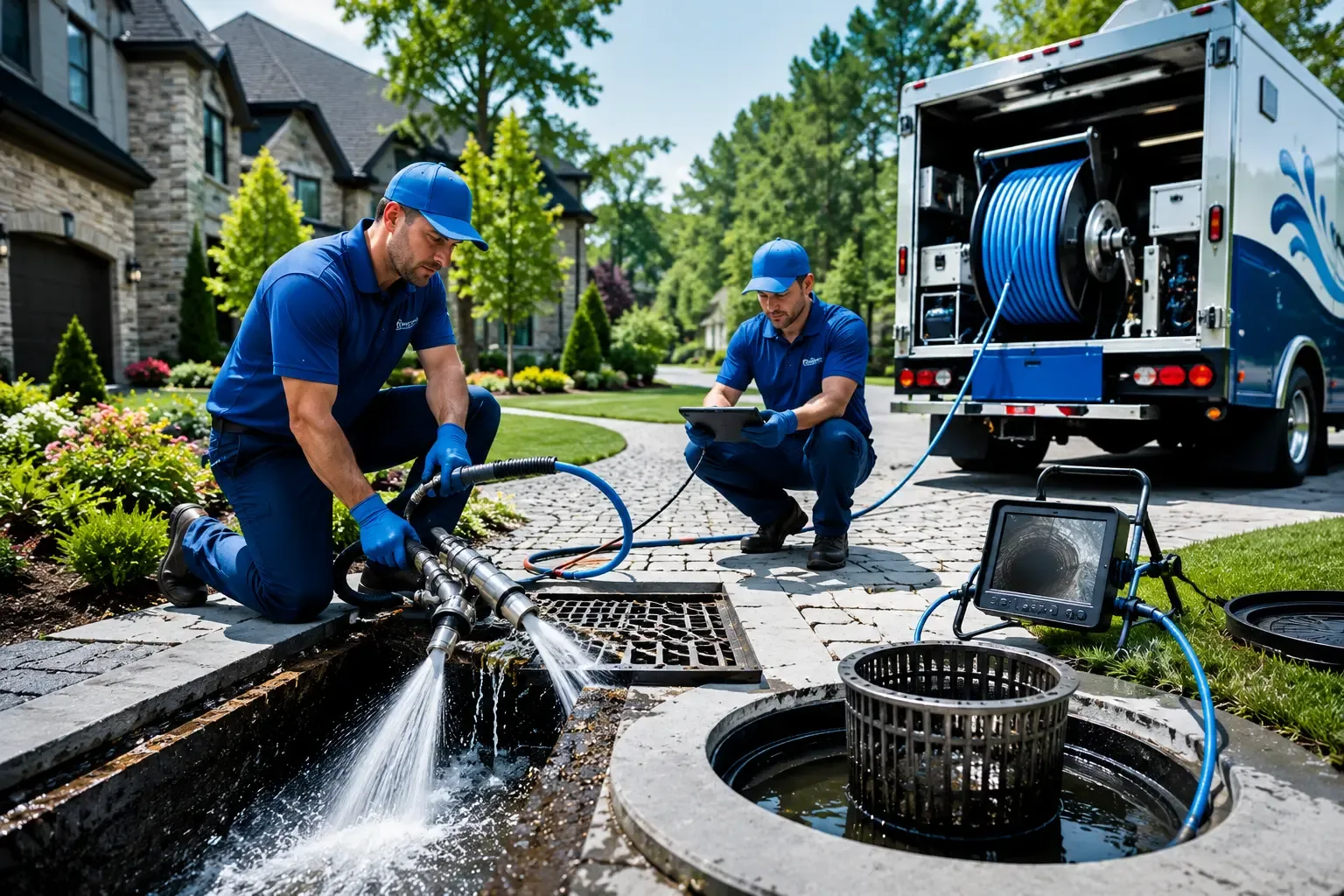 Local outdoor drain cleaning professionals in Pine Prairie, LA